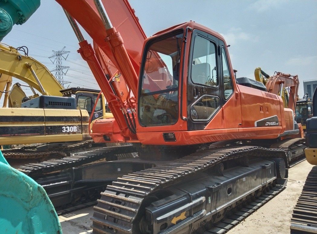 Excavadora usada Doosan DX420LC-9C para la venta Excavadora usada de alta calidad