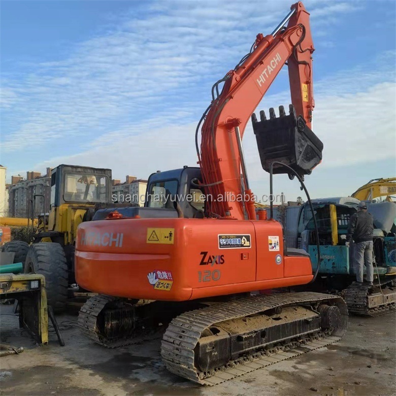 2020 Model Hitachi ZX 120 Crawler Excavator with 65kW Power and 0.8m³ Bucket Capacity