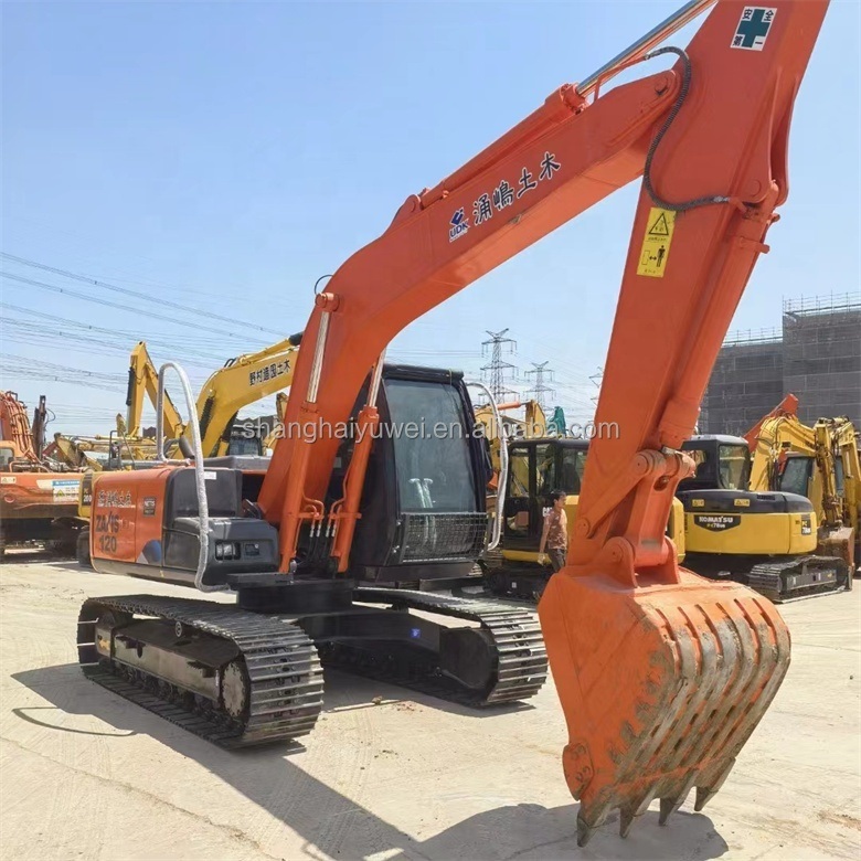 2020 Model Hitachi ZX 120 Crawler Excavator with 65kW Power and 0.8m³ Bucket Capacity