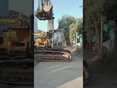 Suecia importó excavadora de orugas Volvo 240 de alta calidad, usada, casi nueva