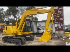 El equipo de excavación utilizado es el KOMATSU Crawler PC60-7.