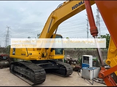 Excavadora usada Komatsu PC200-7 para la venta. Excavadora hidráulica de rastreo confiable de China.